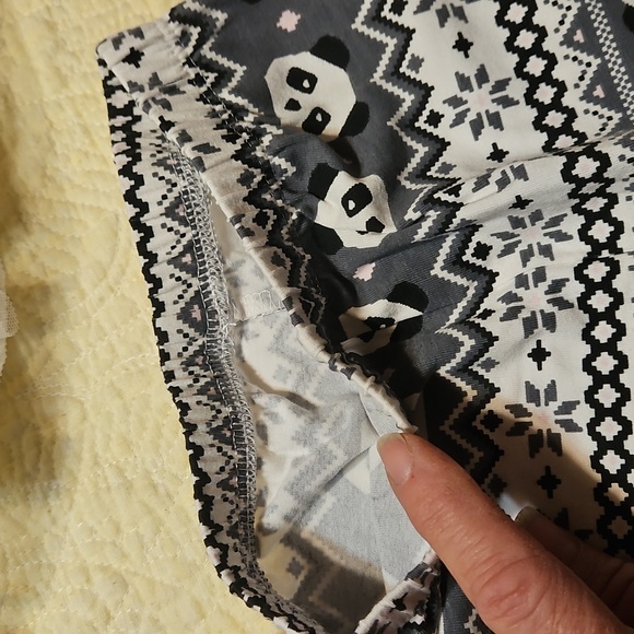 Adorable Panda Kids  - Black and White - Picture 3 of 4